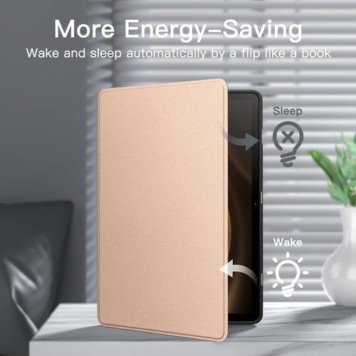 JETech Case for Samsung Galaxy Tab S10 FE / S9 10.9-Inch with S Rose Gold  - Picture 5 of 6