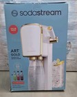 SodaStream Art Gold Soda Maker with Bubbly Flavors Bundle NEW White / Gold