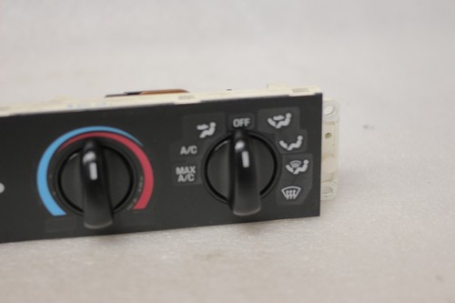 Genuine OEM Ford Black AC Heater Temperature Control Panel Fits 1999 Ford Ranger - Picture 2 of 7