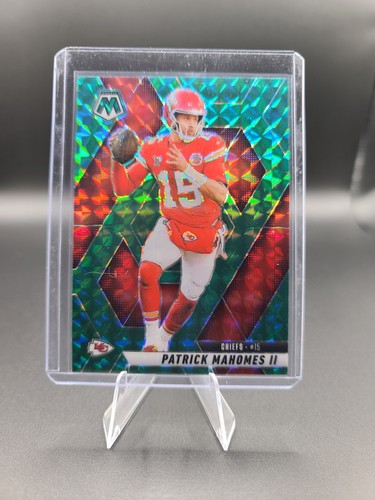 Panini 2025 Mosaic Green Mosaic Prizm Patrick Mahomes II Chiefs #200