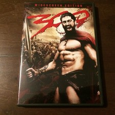 300 DVD 2007 Widescreen Edition Gerard Butler Zack Snyder Commentary
