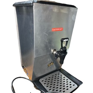 Commercial Stainless Steel Mini Warmer Heated Dispenser Cocoa Coffee Concession