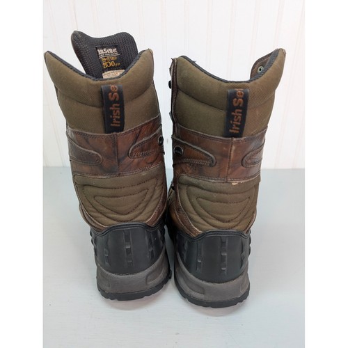 Irish Setter Boots Red Wing Men's Size 11 2000 Gram Thinsulate Leather Hunting - Picture 8 of 11