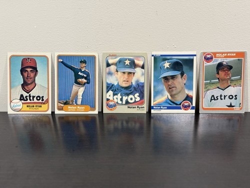 10 Card Nolan Ryan Lot 1981-1989 Fleer - Picture 2 of 4