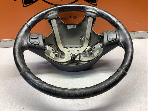 2002 2003 2004 2005 Jeep Liberty Black Leather Steering Wheel w/ Cruise Control - Bild 9 von 13