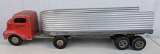 Antique Smith Miller Freuhauf Truck And Trailer