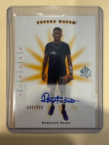 2022 Goodwin Champions Future Watch  - Auto Roderick Arias /299 - Picture 1 of 3