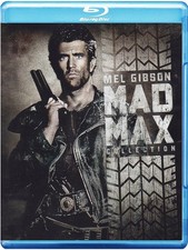 3 Blu-ray MAD MAX COLLECTION con Mel Gibson serie completa nuovo sigillato