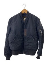Buzz Rickson's William Gibson Flight Jacket, Size 38, Nylon, Black, BR12666 Used