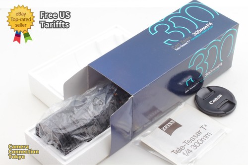 [Almost Unused in Box] Contax Carl Zeiss Tele-Tessar T* 300mm f/4 MMJ Lens JAPAN - Picture 1 of 11