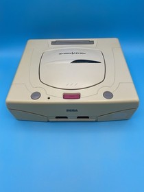 Sega Saturn Console System HST-3220 White Model w/ cables - US Seller!