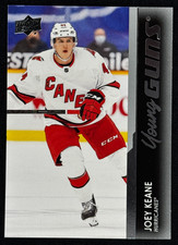2021-22 UD Series 1 Joey Keane Young Guns #249 Carolina Hurricanes