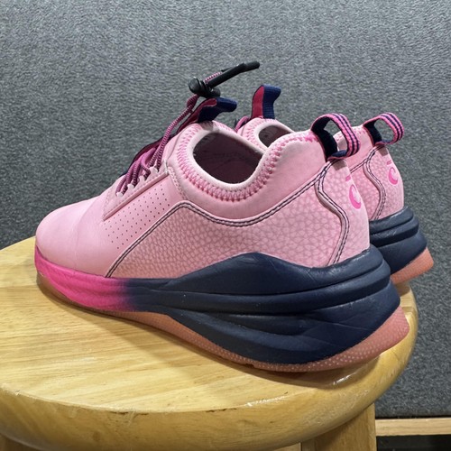 Clove Nursing Shoes Womens Size 7.5 Pink Navy Bungee Medical Work CL0024 - Picture 6 of 13