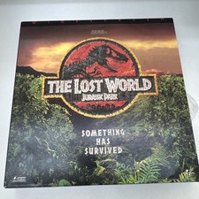 The Lost World: Jurassic Park Widescreen (Laserdisc, 1997) With Cellophane 