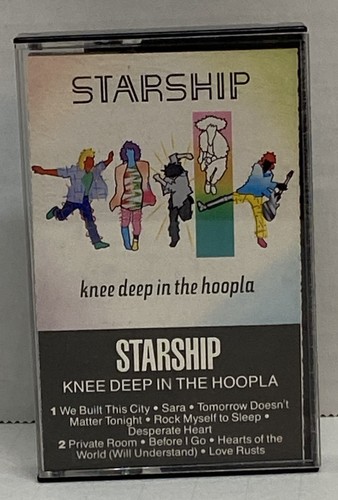 Starship Knee Deep In The Hoopla Album Cassette Tape 1985 (Near Mint) - Picture 2 of 6