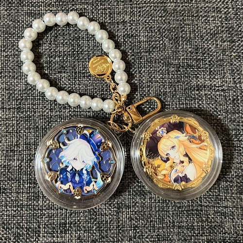 Genshin Impact Furina Navia Coin Card Acrilico Board Set Universal Studios - Foto 2 di 5