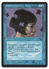 Memory Lapse [Version 2] #32 (LP) Homelands HML Magic MTG
