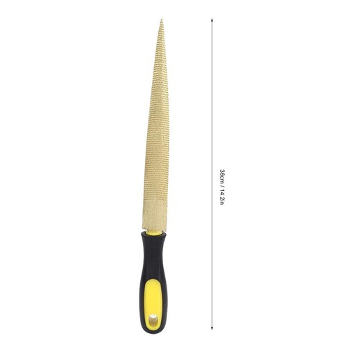 Wood Rasp File, Round Rasp, Half Round Hand Rasp, Premium Carbon Steel Hand F... - Picture 5 of 9