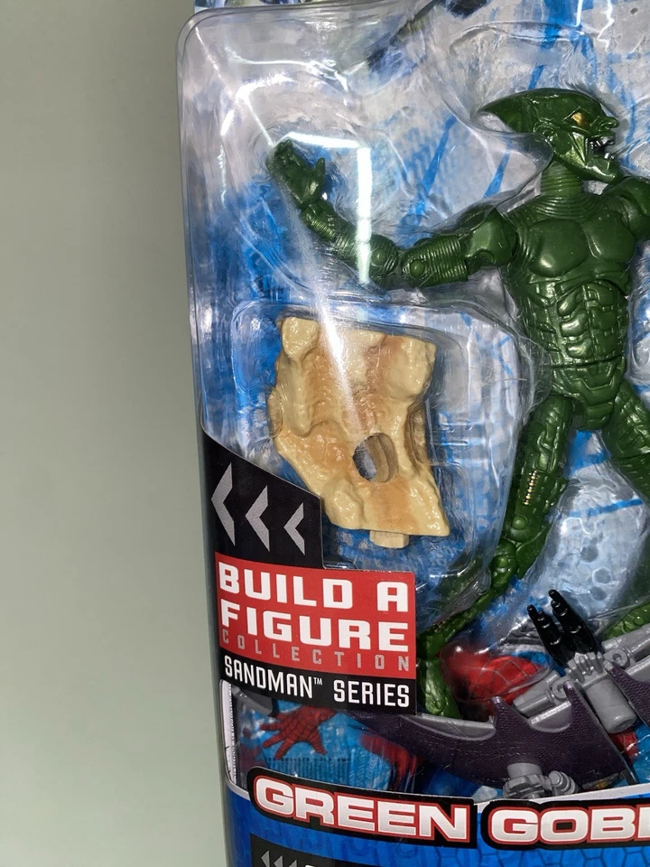 Hasbro Marvel Spider-Man 3 Green Goblin 2007 Baf Build A Figure Sandman Series - Immagine 4 di 4