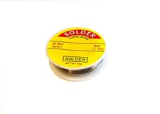 Lötzinn Lötdraht mit Flussmittel bleifrei 10g D:0,5mm gut fließend (390€/1Kg)