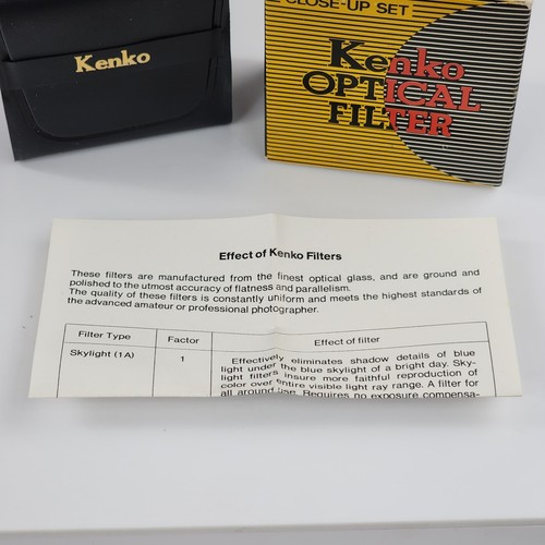 Vintage Kenko 49.0S NO.2 Camera Optical Filter Close-Up Set +1.2.4 49mm New - Picture 3 of 10