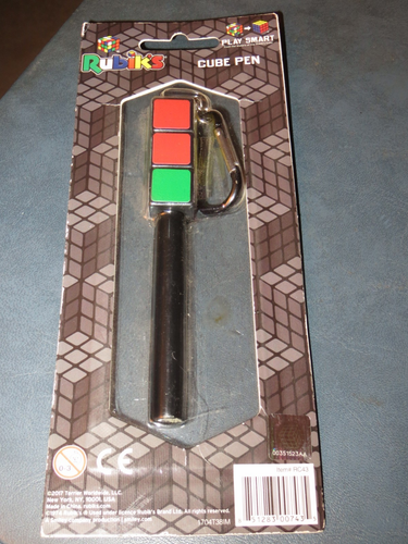 Rubik's Cube Puzzle Pen New In Package Black Ink - Picture 4 of 4