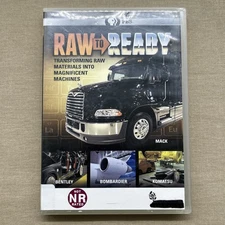 Raw to Ready (DVD 2013 2-Disc Set) PBS Documentary Komatsu Mack Truck Bentley +