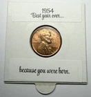 1954 P American Lincoln Wheat Penny no mint mark  Make someone feel Loved! #B