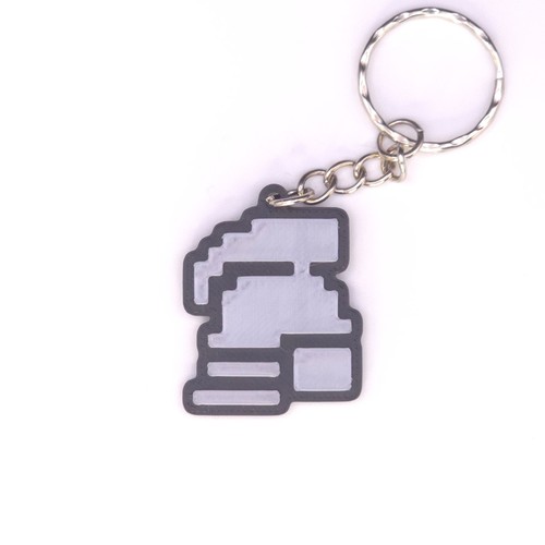 RuneScape Ironman Keyring | Choose Mode Standard, Hardcore, Ultimate | OSRS Gift - Picture 6 of 6