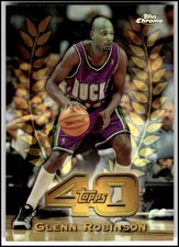 1997-98 Topps Chrome Glenn Robinson Topps 40 Refractors #T40-31