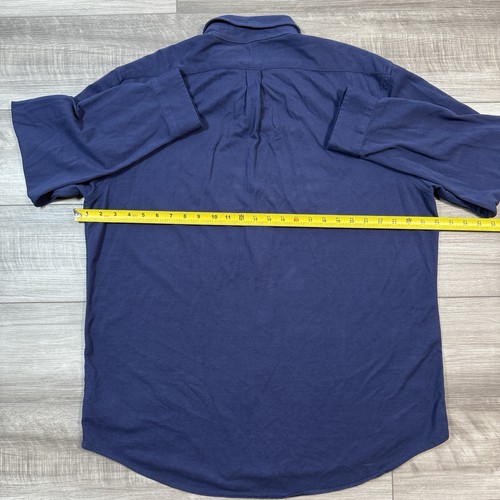 Polo Ralph Lauren Men’s Classic Fit Knit Mesh Oxford Shirt Navy Size XXL NEW - Foto 4 di 6