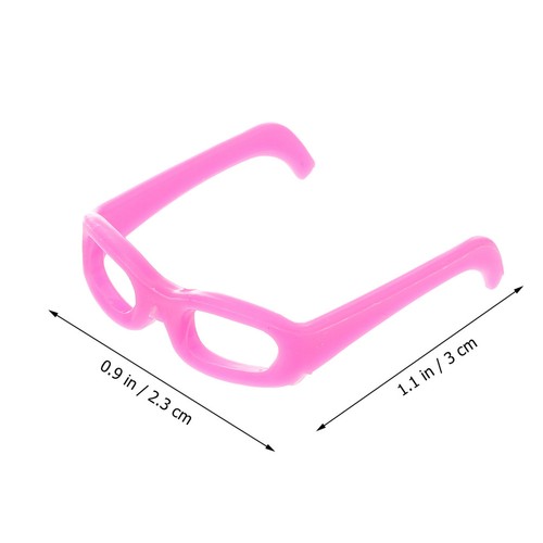 50pcs Doll Mini Glasses Doll Mini Sunglasses for Mini Doll Eyeglasses - Picture 5 of 11