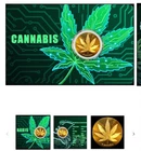 2026-Cannabis Gold-Republic Of Liberia 1/1000 Troy Oz .9999 Coin Low Mintage?