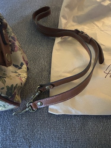 Patricia Nash Gracchi Prairie Rose Floral Leder Umhängetasche Handtasche - Bild 7 von 14