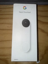 Google Nest Doorbell, Battery - Snow New