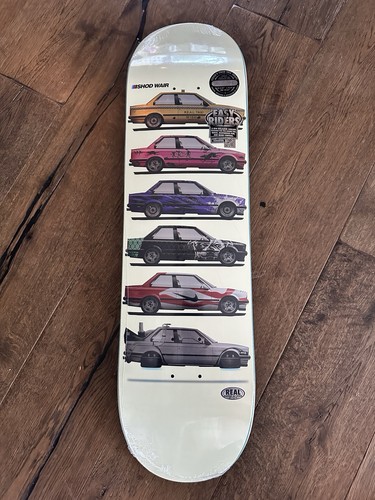 Real Ishod Wair Twin Tail BMW E30 Skateboard Deck SSD25 SILVER FOIL - ULTRA RARE - Picture 1 of 4