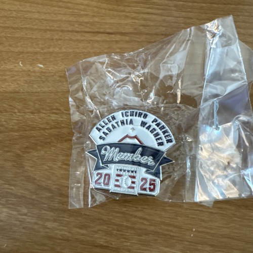 2025 Baseball Hall of Fame Member Pin Allen Ichiro Parker Sabathia Wagner HOF - Picture 2 of 2