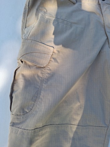 511 Tactical Mens Pants Stryke Size 38x32 Coyote Cargo Ripstop Double Knee - Picture 3 of 21