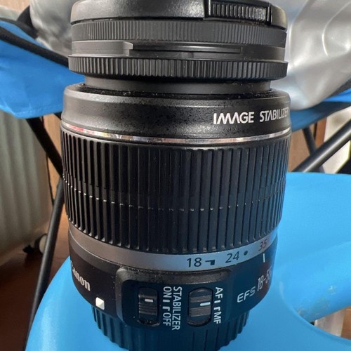 Canon EF-S 18-55mm IS Zoom Lens 58mm Filter Thread Used DSLR Camera Lens - Picture 4 of 6