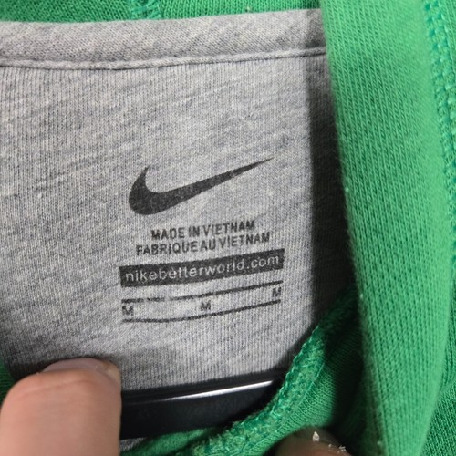 Nike Oregon Ducks Hoodie Adult Medium Green Pullover Big Embroidered Duck Logo - Picture 4 of 11