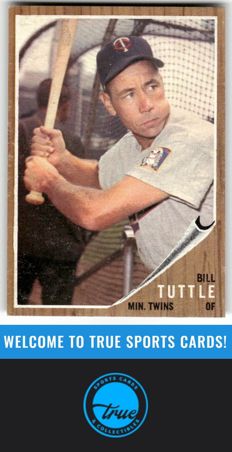 1962 Topps #298 Bill Tuttle