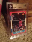 MICHAEL JORDAN BGS 9.5 1986-87 FLEER BASKETBALL #57 ROOKIE CARD RC BULLS MINT