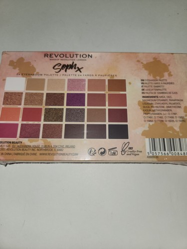 Makeup Revolution SophX 24 Ultra Pro Pigments Eyeshadow Palette SEALED - Picture 2 of 2