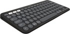 Logitech Pebble Keys 2 K380s,Slim Keyboard Multi Device Bluetooth Wireless