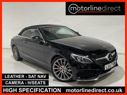 2017 Mercedes-Benz C Class 2.1 C220d AMG Line Cabriolet 2dr Diesel G-Tronic+ Eur - Picture 1 of 24