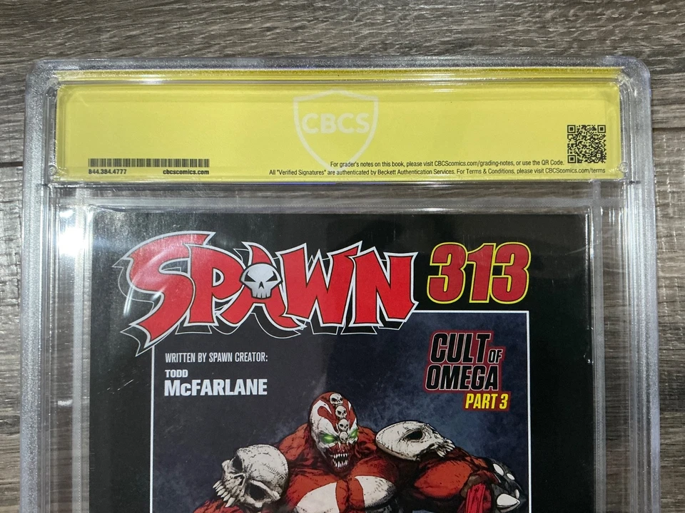 Spawn #312 CBCS ASP Skyline Variant SIGNED 7x - Image 4 of 4