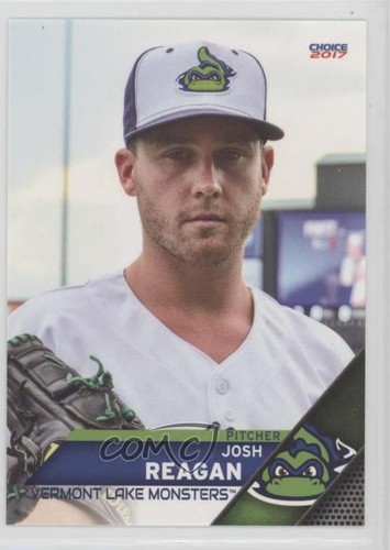 2017 Choice Vermont Lake Monsters Josh Reagan #31 - Picture 1 of 3