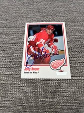 JOEY KOCUR AUTOGRAPH 2002-03 FLEER  CARD RED WINGS