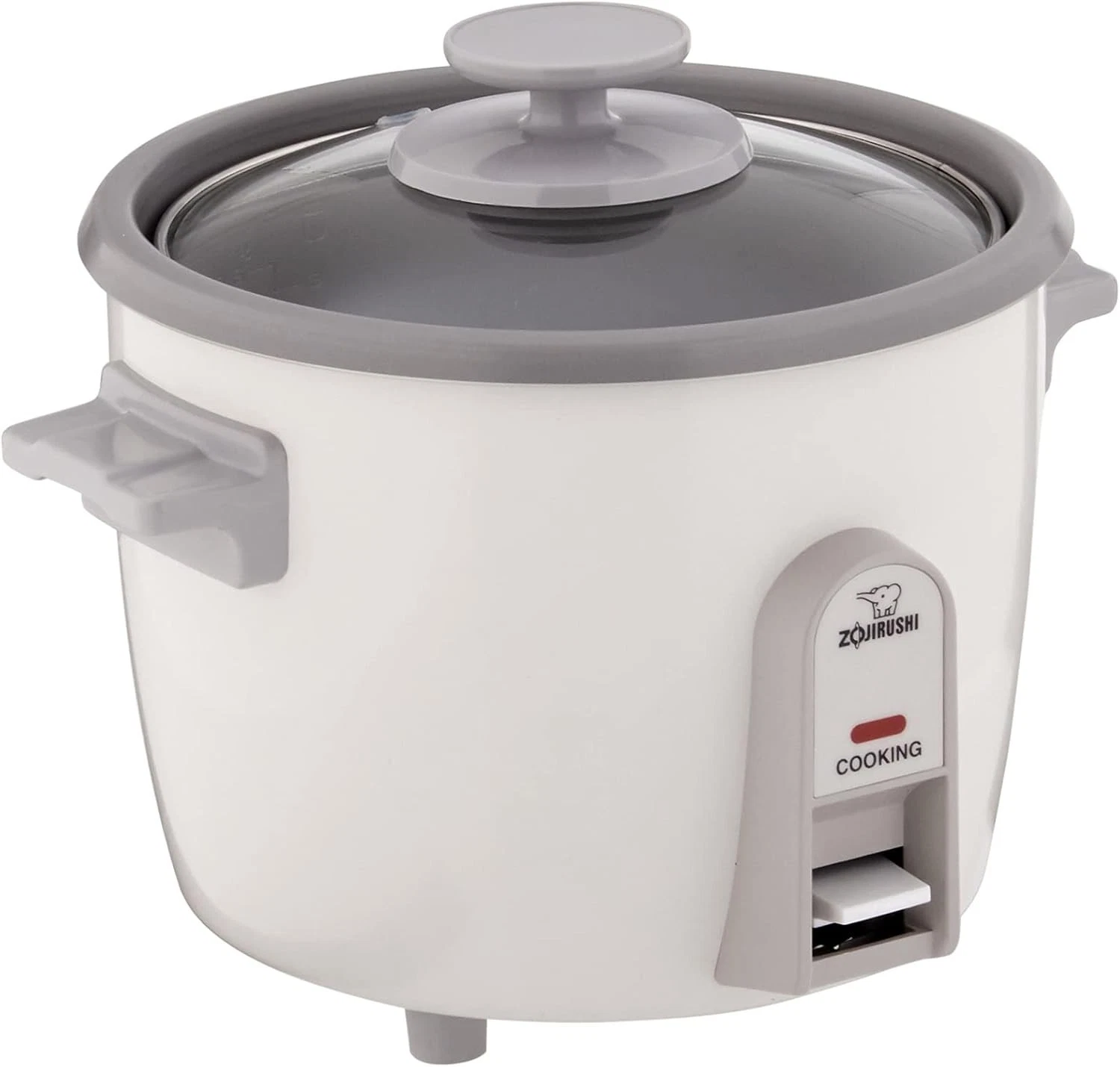3 Cup Corded Electric Rice Cooker/Steamer Hand Wash Pan and Wipe Cooker