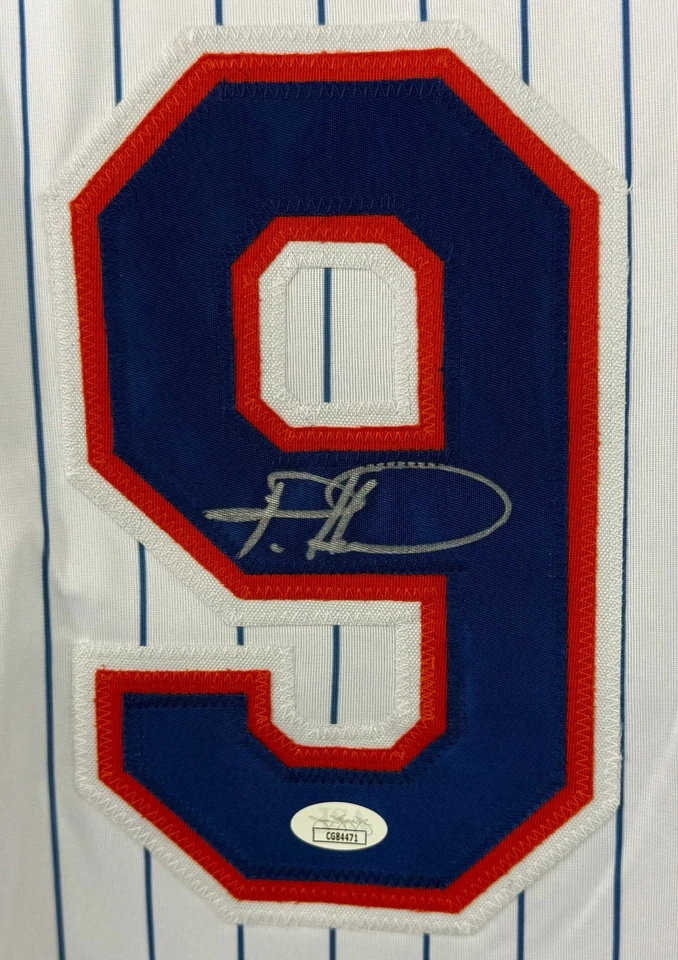 Футболка с автографом Тодда Хандли MLB New York Mets сертификат подлинности JSA - Изображение 2 из 3